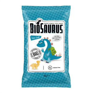 BioSaurus BIO Kukuřičný snack slaný