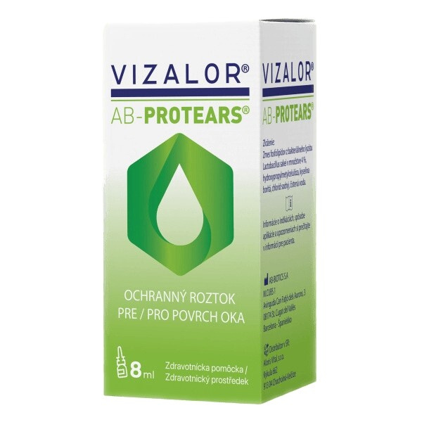 Vizalor AB-Protears ochranný roztok 8 ml