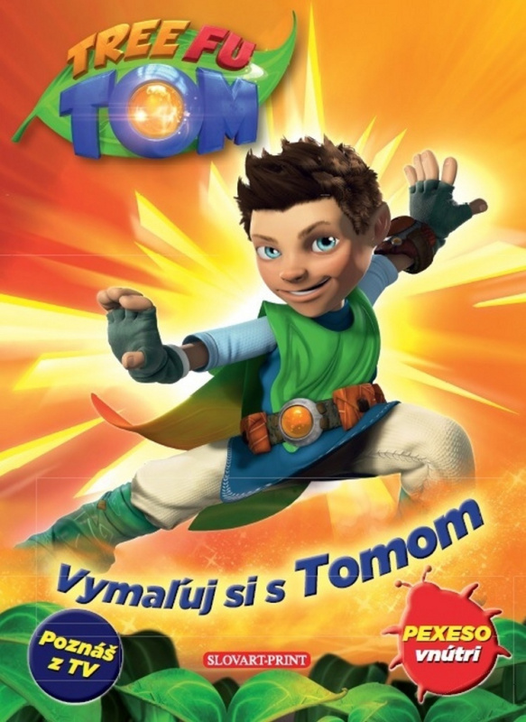 Vymaľuj si s Tomom - kniha z kategorie Omalovánky