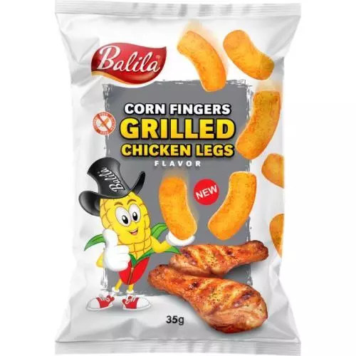 Balila corn puffs grilované kuře 35g