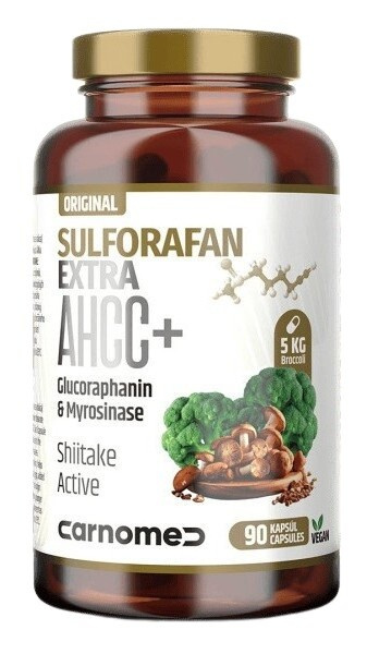 Carnomed Sulforafan EXTRA AHCC + 90 kapslí
