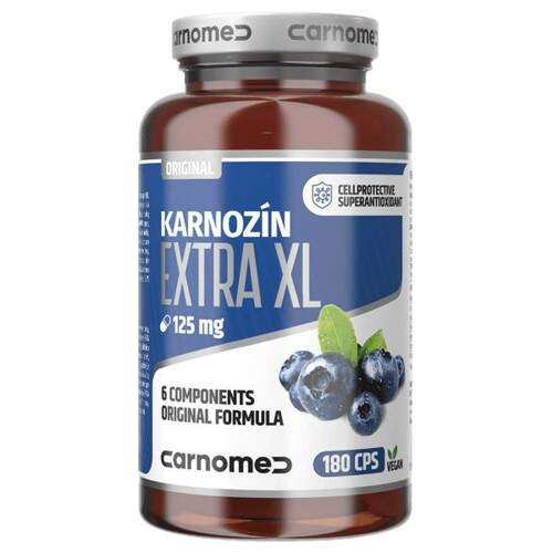 Carnomed Karnozín Extra XL 180 kapslí