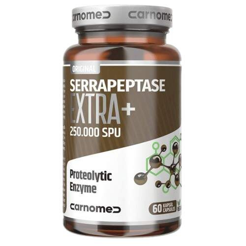 Carnomed Serrapeptase EXTRA+ 250.000 SPU 60 kapslí