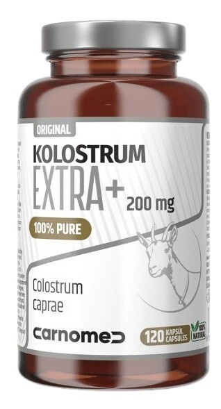 Carnomed Kozí kolostrum EXTRA 120 kapslí