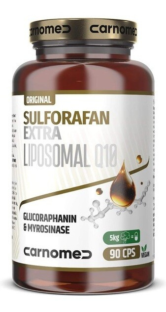 Carnomed Sulforafan Extra Liposomal Q10 90 kapslí