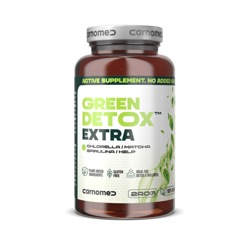CARNOMED Green detox extra 240 kapslí