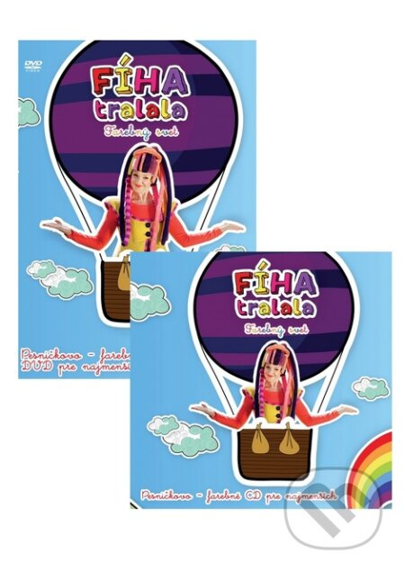 Kolekcia Fíha tralala Farebný svet (DVD + CD) - Martina Fíha Jelenová - film z kategorie Pro nejmenší