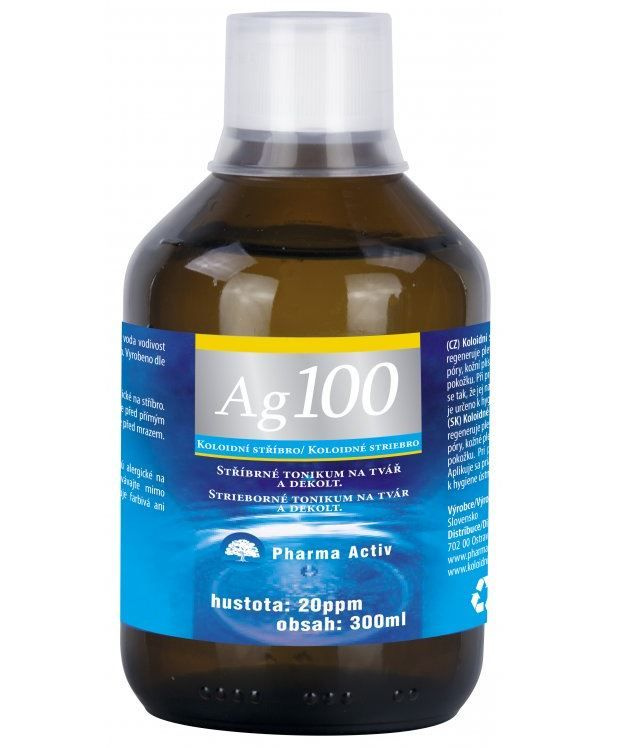 Pharma Activ Koloidní stříbro 20ppm čisticí tonikum 300 ml