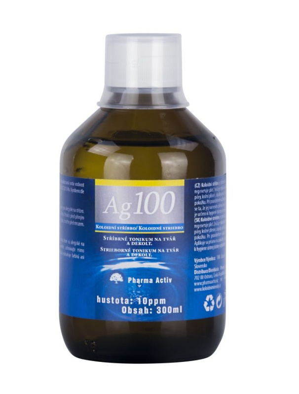 Pharma Activ Koloidní stříbro 10ppm tonikum čisticí 300 ml