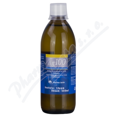 Pharma Activ Koloidní stříbro Ag.100 10 ppm 500 ml