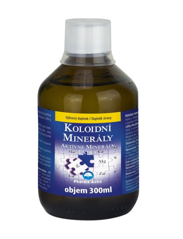 PHARMA ACTIV Koloidní minerály 300 ml