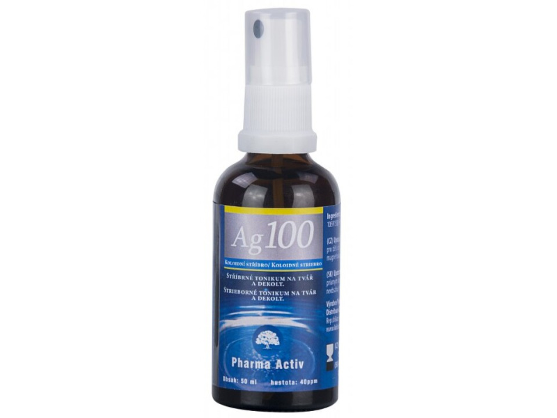 Pharma Activ Koloidní stříbro 40ppm sprej 50 ml