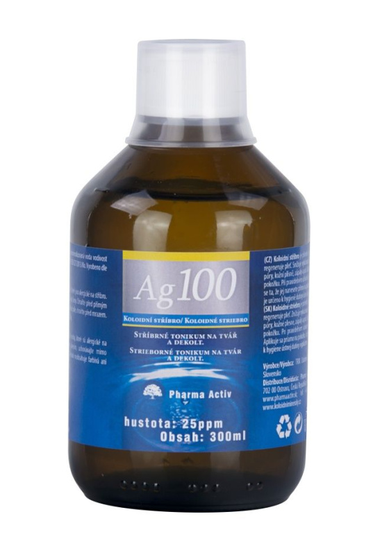 Pharma Activ Koloidní stříbro 25ppm čisticí tonikum 300 ml