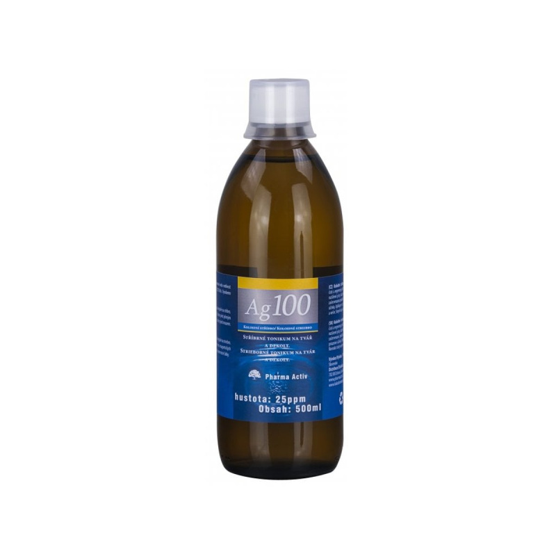 Koloidní stříbro Ag100 25ppm 500ml