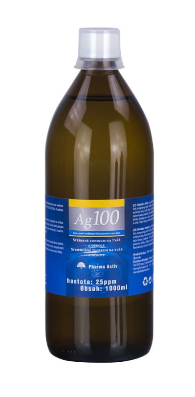 Pharma Activ Koloidní stříbro 25ppm čisticí tonikum 1000 ml