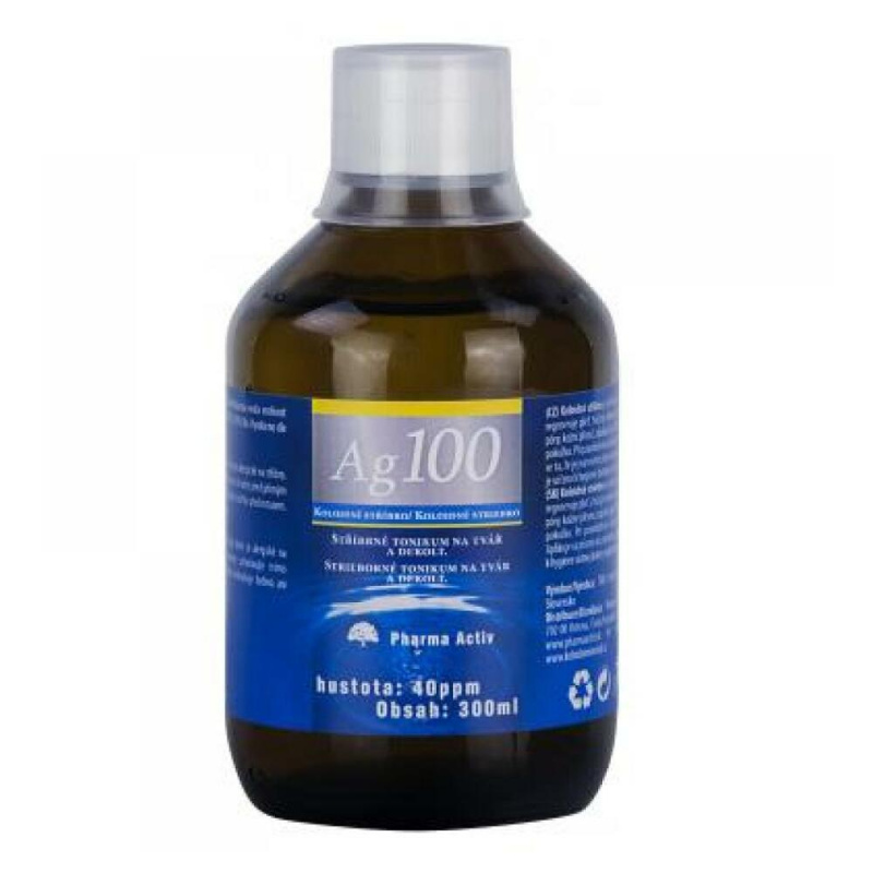 Pharma Activ Koloidní stříbro 40ppm čisticí tonikum 300 ml