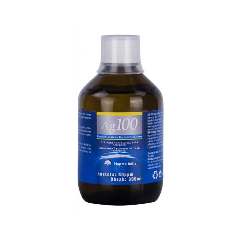 Pharma Activ Koloidní stříbro 40ppm čisticí tonikum 300 ml