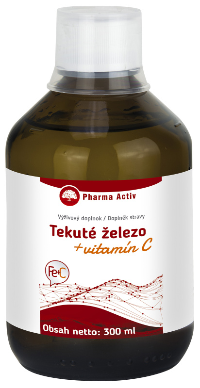 Koloidní železo + vitamín C 300ml