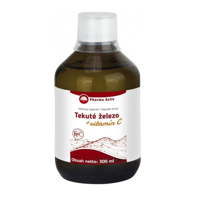 Koloidní železo + vitamín C 300ml