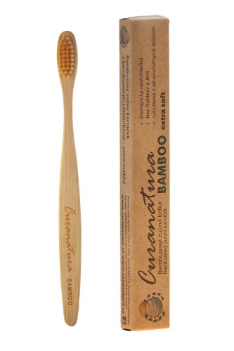 CURANATURA zubní kartáček Bamboo ultra soft