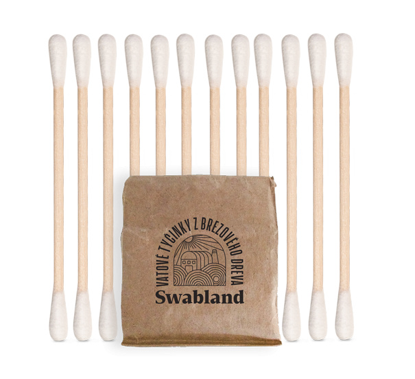 We-Straw Swabland 200ks – Vatové tyčinky