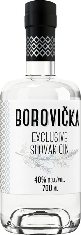 Borovička Exclusive Slovak Gin 40% 0,7l