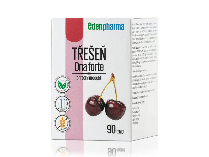 EDENPHARMA Třešeň Dna forte 90 tablet