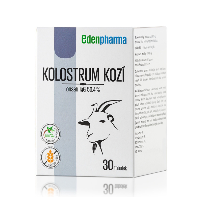 EDENPHARMA Kolostrum kozí 30 tobolek
