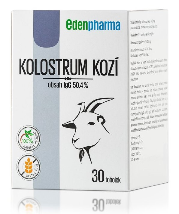 EDENPHARMA Kolostrum kozí 30 tobolek