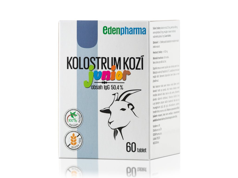 EDENPHARMA Kolostrum kozí Junior 60 tablet