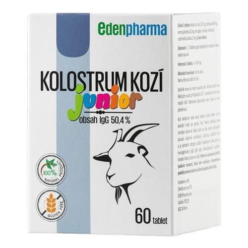 EDENPHARMA Kolostrum kozí Junior 60 tablet