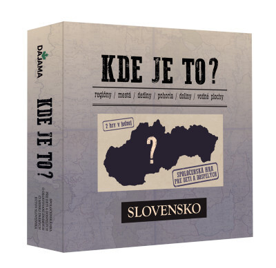 Kde je to? - Daniel Kollár, Juraj Kucharík, Kliment Ondrejka, Tibor Kollár - hra z kategorie Cestovní hry