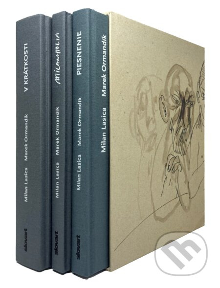 V krátkosti/Milanchólia/Piesnenie (Limitované vydanie Lasica Ormandík - set) - kniha z kategorie Poezie