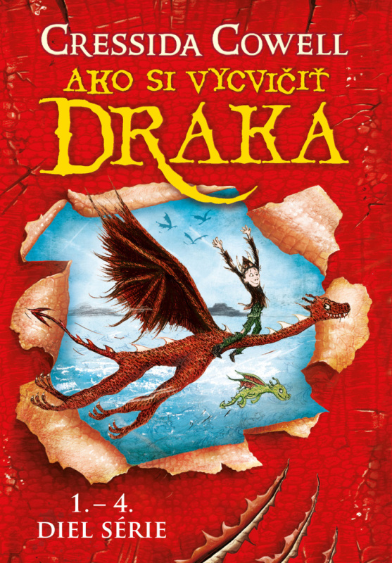 SET Ako si vycvičiť draka (1. - 4. diel série) - Cressida Cowell - kniha z kategorie Beletrie pro děti