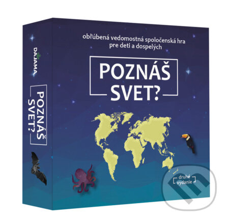 Poznáš svet? (nové vydanie) - hra z kategorie Vzdělávací hry