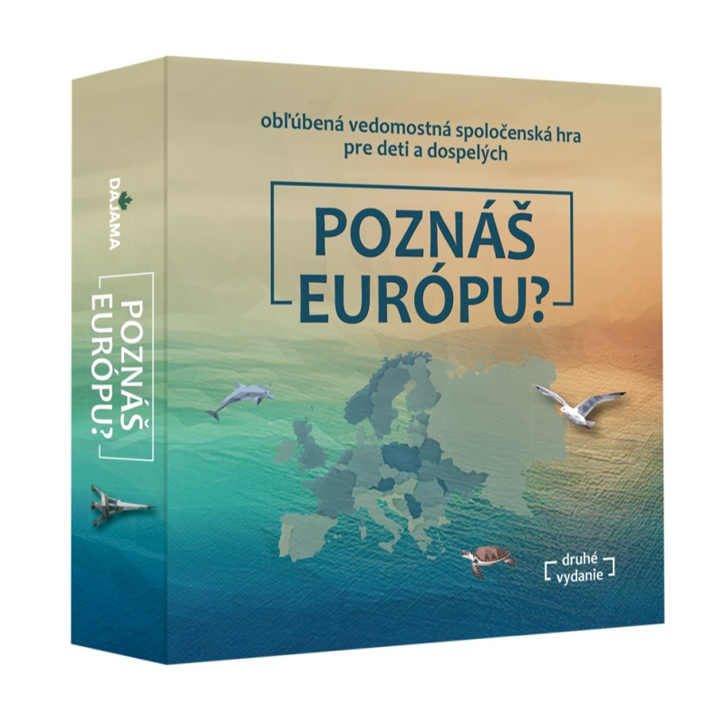 Poznáš Európu? (Obľúbená vedomostná spoločenská hra pre deti a dospelých) - hra z kategorie Vzdělávací hry
