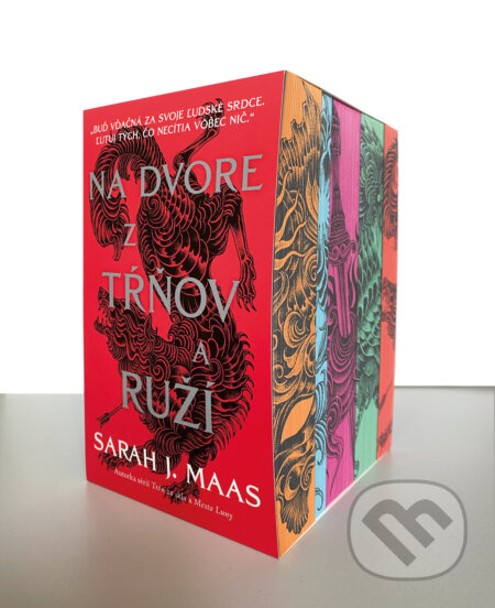 SET Na dvore z tŕňov a ruží - Sarah J. Maas - kniha z kategorie Fantasy