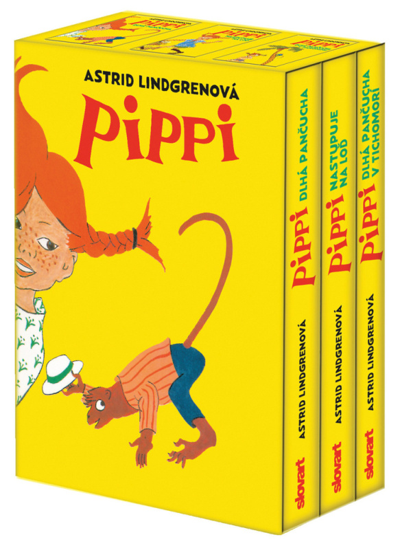 Pippi Dlhá pančucha (3-dielny set) - Astrid Lindgren - kniha z kategorie Beletrie pro děti