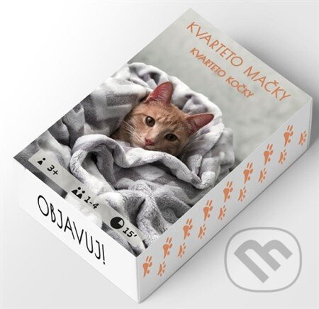 Objavuj! Kvarteto mačky - hra z kategorie Karty, pexeso