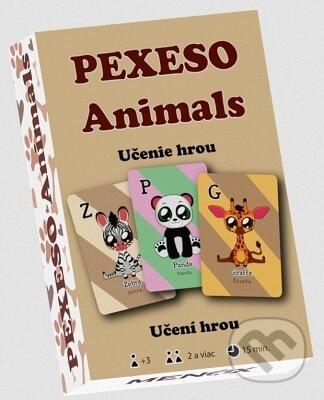 Pexeso Animals - Učenie hrou/Učení hrou (Učenie hrou/Učení hrou) - hra z kategorie Vzdělávací hry