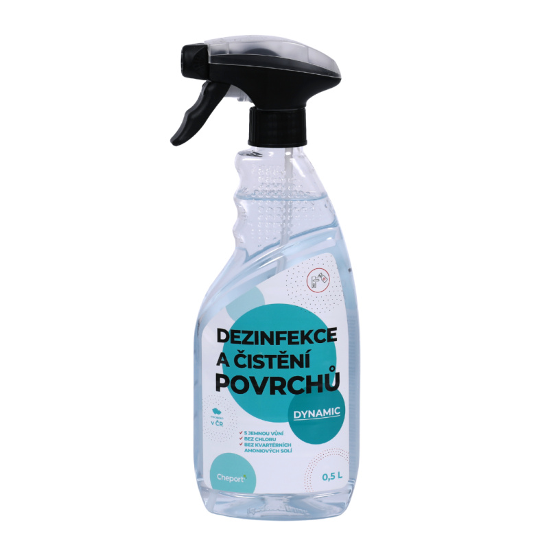 Dynamic Dezinfekce a čištění povrchů 0,5l