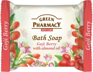 Green Pharmacy GREEN tuhé mýdlo Goji a mandlový olej 100 g