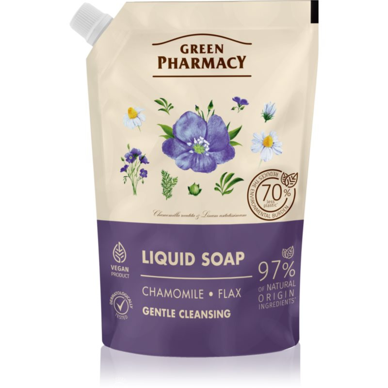 Green Pharmacy Chamomile Hand Soap tekuté mýdlo 460 ml