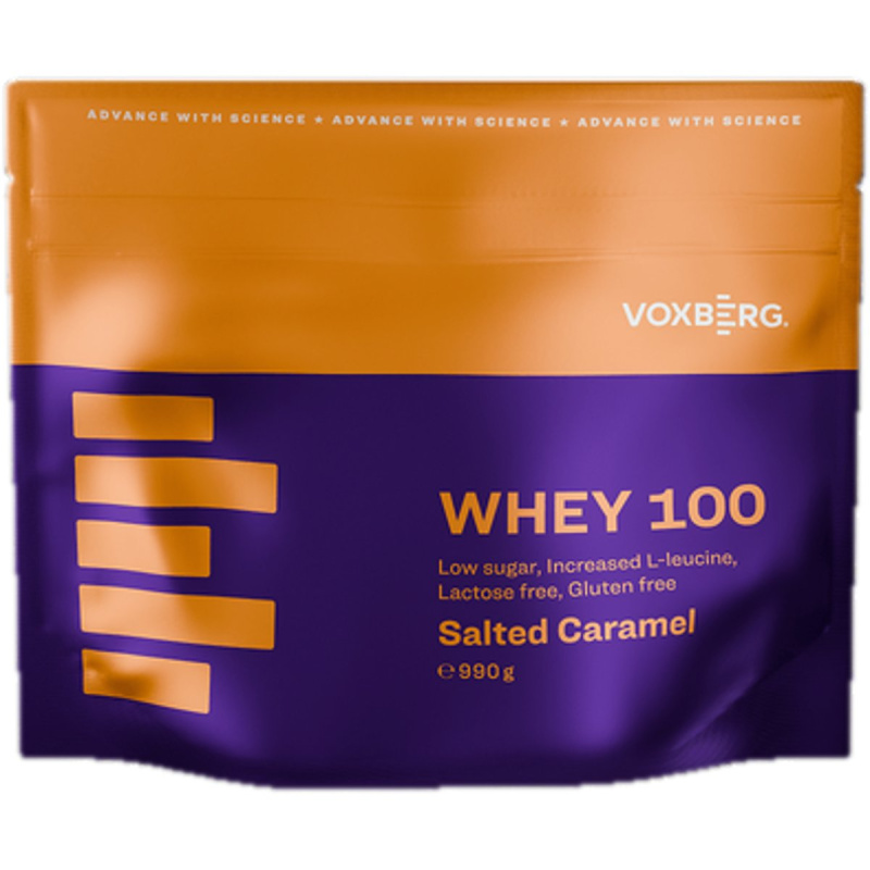 Voxberg Whey Protein 100 990 g - slaný karamel