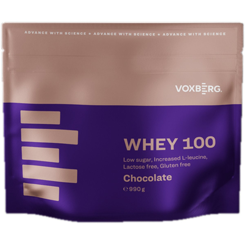 Voxberg Whey Protein 100 990 g - čokoláda
