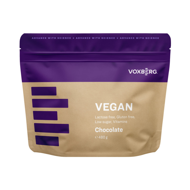 Voxberg Vegan Protein 480 g - čokoláda