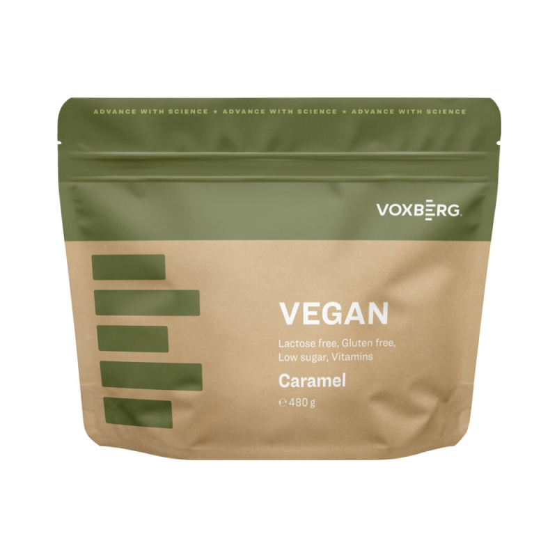 Voxberg Vegan Protein 480 g - karamel