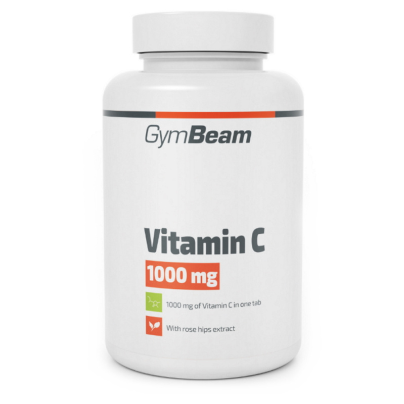 GymBeam Vitamín C 1000 mg, 90 tab.