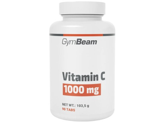 GymBeam Vitamín C 1000 mg, 90 tab.