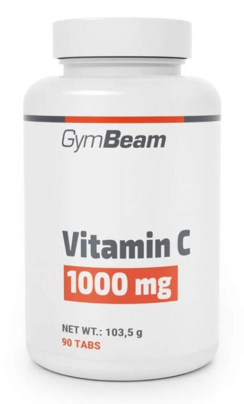 GymBeam Vitamín C 1000 mg, 90 tab.